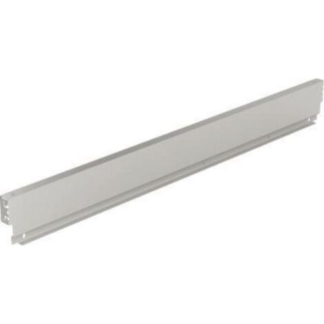 Panel trasero de acero ArciTech. 94 x 600 mm. Plata