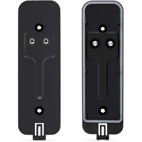Panel trasero para videoportero, placa trasera de repuesto para videoportero, soporte para videoportero con accesorios de montaje, soporte para videoportero