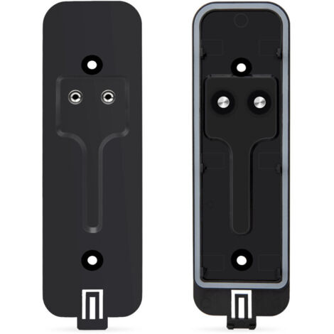 Panel trasero para videoportero, placa trasera de repuesto para videoportero, soporte para videoportero con accesorios de montaje, soporte para videoportero