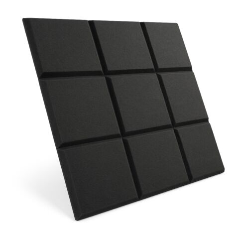 Paneles de pared de fieltro 3D, reposacabezas cuadrados, autoadhesivos, acústicos y suaves