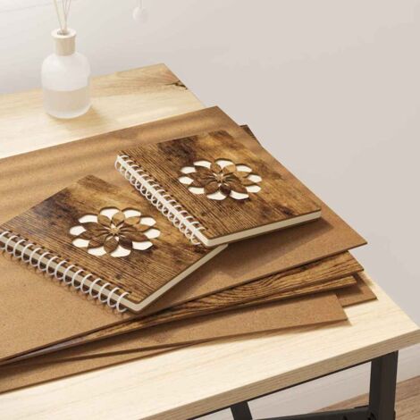 Paneles Decorativos 50 pcs Roble ahumado 30 x 42 x 0.3 cm