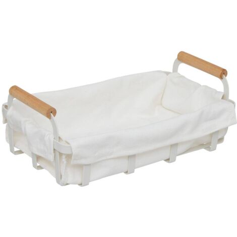 Panera bálsamo l27,6cm metal blanco - 5five