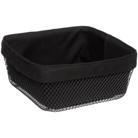 Panera metálica mayaj 24,5cm negra - 5five