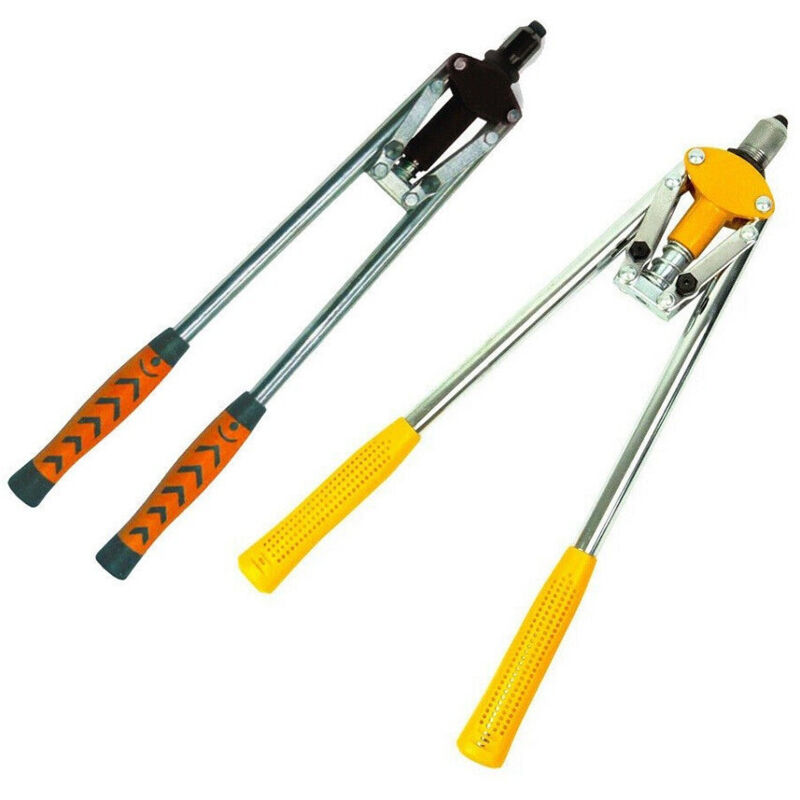 Trade Shop - Pinza Rivettatrice Doppio Manico Con Aste Lunghe 17