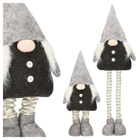 Pani gnome è alta da 45 a 73 centimetri, un gnomi su gambe telescopiche.
