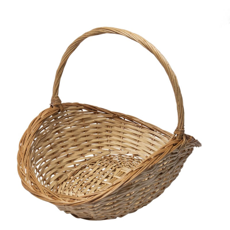 Panier à bûches en osier Werka Pro 58 cm