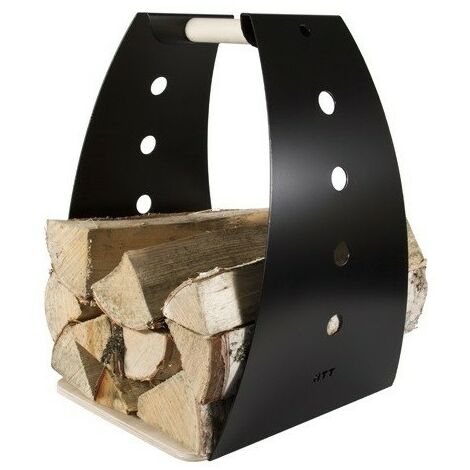 Panier à bûches HONKA - Noir