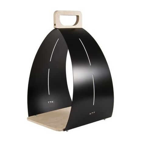 Panier à bûches KELO - Noir