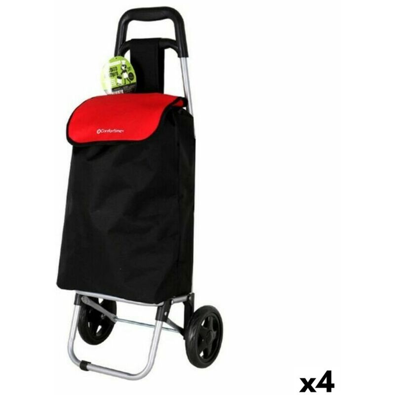 Chariot à provisions de Confortime 49490 24 l 87 x 35 x 28 cm (4 pièces) (87 x 35 x 28 x 28 cm)