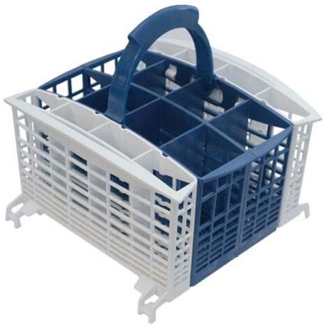 Panier à couverts pour Lave-vaisselle Hotpoint - Ariston bleu satin et accès amovibles C00114049