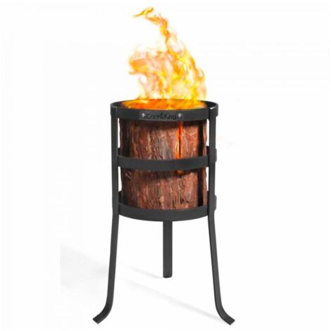 Panier à flamme suédois MALMO, acier, 40cm de hauteur, CookKing, 111463