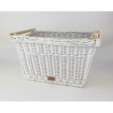 Panier à jouets/linge Toyi blanc