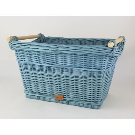 Panier à jouets/linge Toyi vert mer