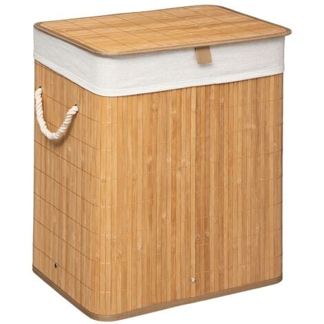 5FIVE SIMPLY SMART Panier à linge 60l bambou - 5five