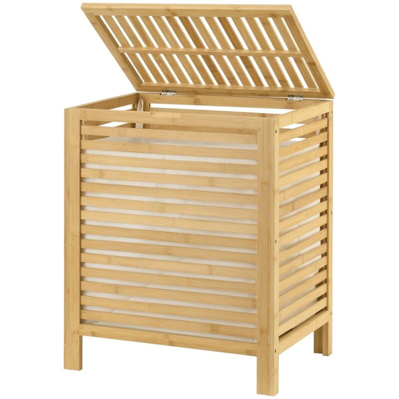 Panier à linge avec sac 65 litres