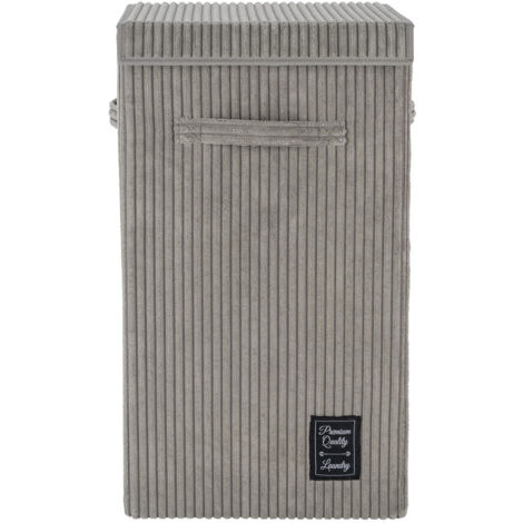 Panier à linge CORA, 63 L, gris, WENKO