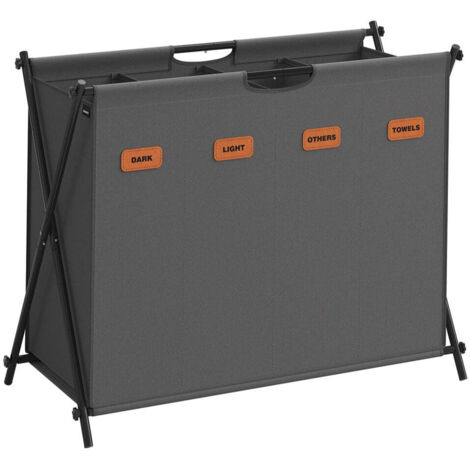 Lot De 2 Supports De Rangement En Maille Pour Sacs – Noir, Nylon, à Accrocher Porte/Mur (36x11 Cm)