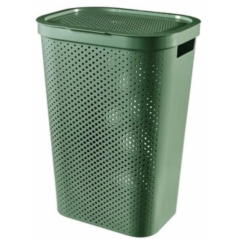 Keter - panier à linge recyclé curver infinity 60L / vert