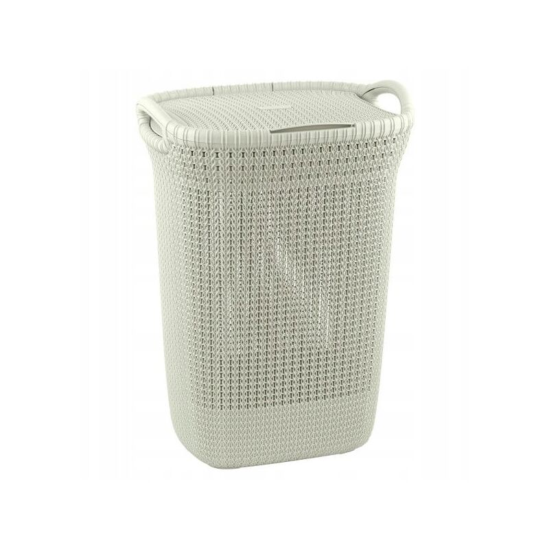 Panier à Linge 57 l Crème - Curver