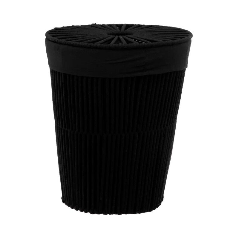 Panier à Linge Double "Manille" 40L Noir