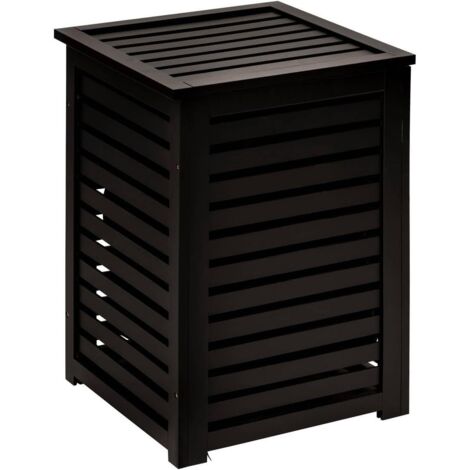 Panier à linge en bambou noir « Sicela » de 65 l. 5 cinq simplement intelligents