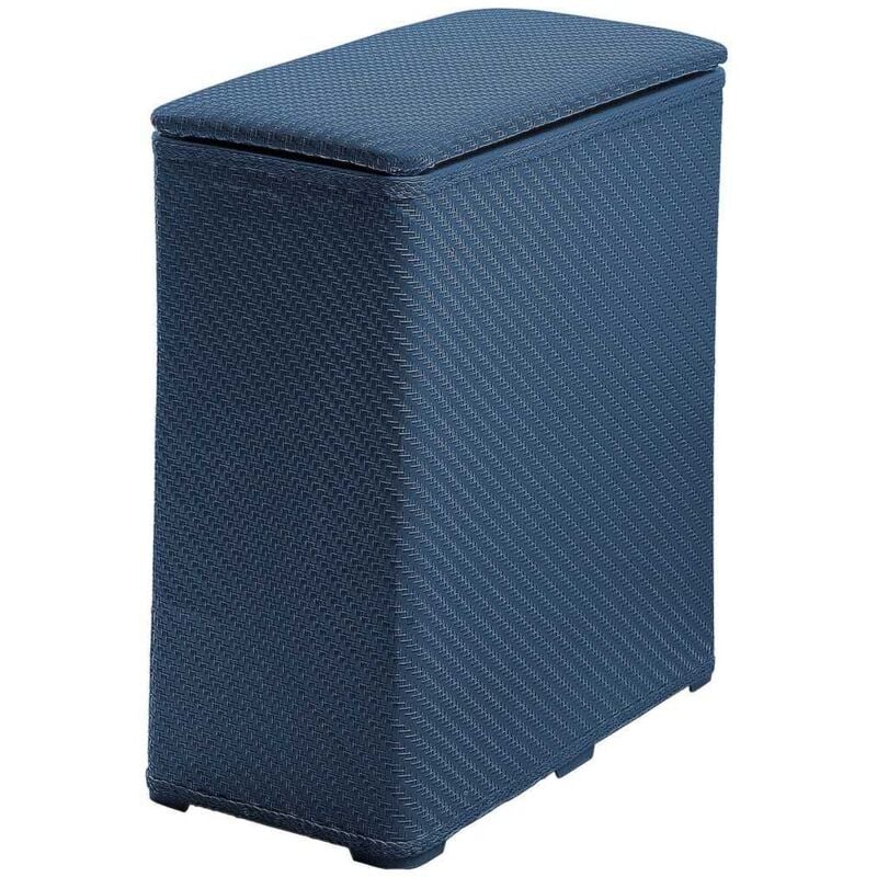 Panier À Linge En Résine Thermoplastique Bleu Robinia