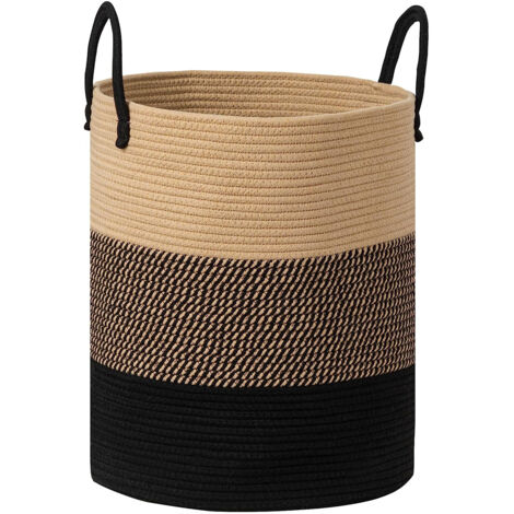 Panier à linge en tissu 45 L – Multifonctionnel – Idéal pour le salon, la chambre, la salle de bain, les jouets et les vêtements