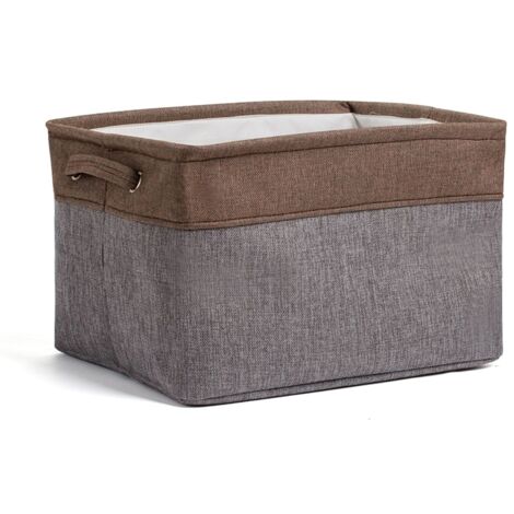 Panier à linge en tissu - Noir