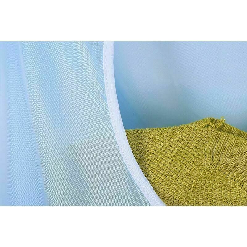 Fei Yu - Panier à linge en tissu Oxford à suspendre pour porte gain de place + 2 crochets en acier inoxydable + 2 ventouses