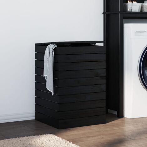 KIS Coffre à linge Laundry de Luxe Chic Style - 60 l - Gris et
