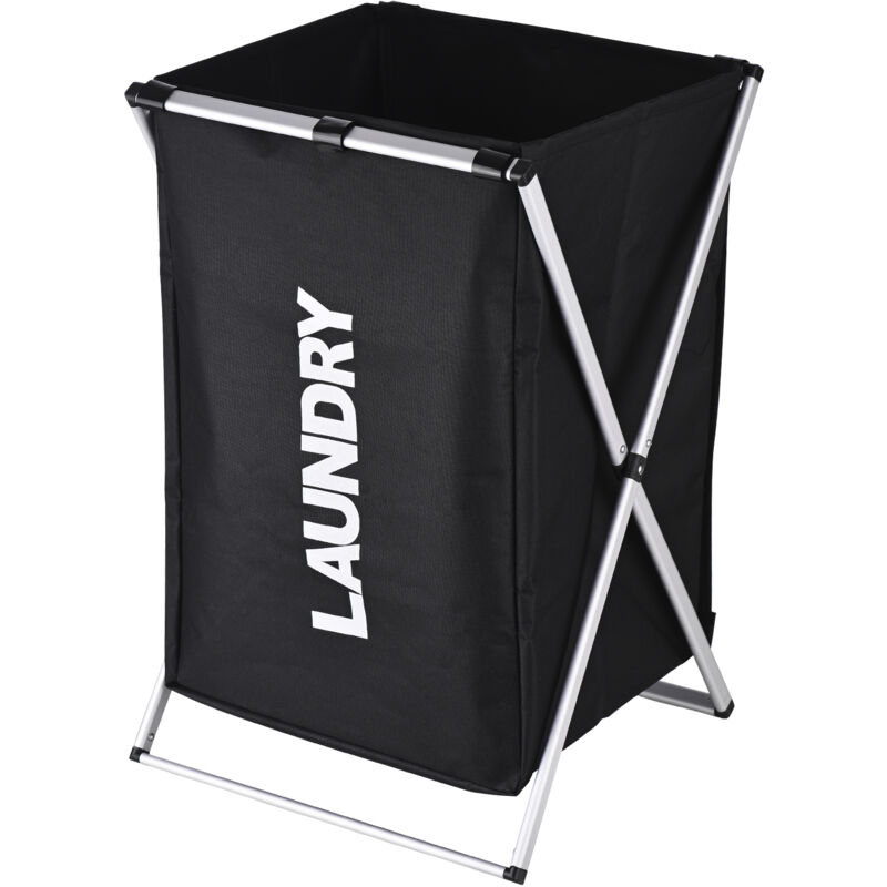 Panier à linge noir