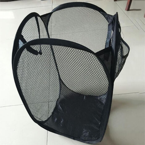 Panier à Linge Nylon Mesh - Pratique, Portatif et Lavable avec Deux Poignées