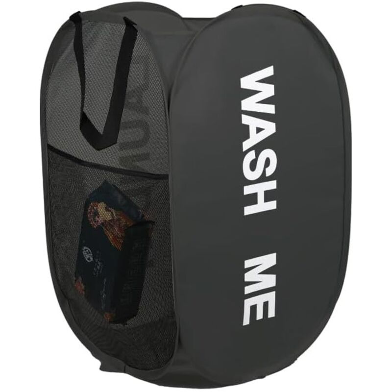Panier à Linge Pliable, Corbeilles à Linge Pop Up Laundry Baskets Sac à Linge,Paniere a linge sale avec Manipuler pour Salle de bain Chambre à