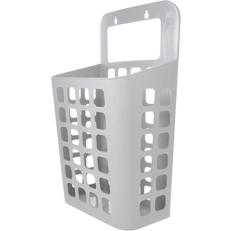 Panier à Linge Pliable en Plastique Gris Grand Format Panier de Rangement