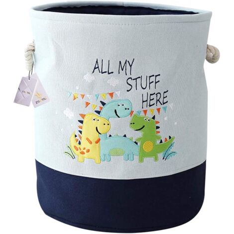 Panier à linge pliable, grande boîte de rangement en tissu, panier à linge pour déchets, vêtements sales, panier spécial dinosaure