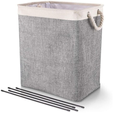 Panier à linge pliable, panier à linge sale pour bébé, panier en tissu pratique pour le rangement des vêtements