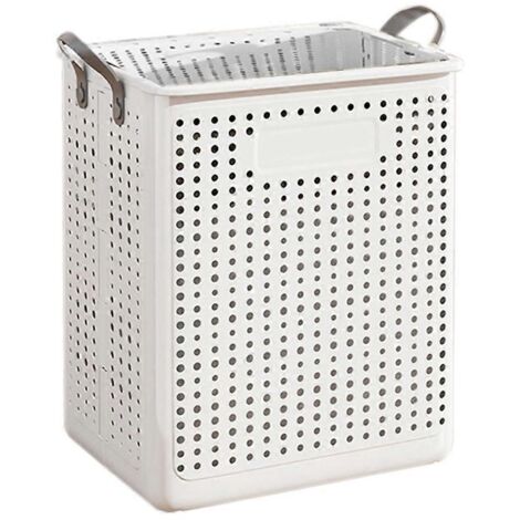 Panier à linge pliable pour la maison, dimensions : 37,7 x 31 x 45,5 cm