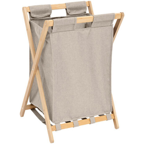 Panier à Linge Pliable "Tidy" 50L Beige