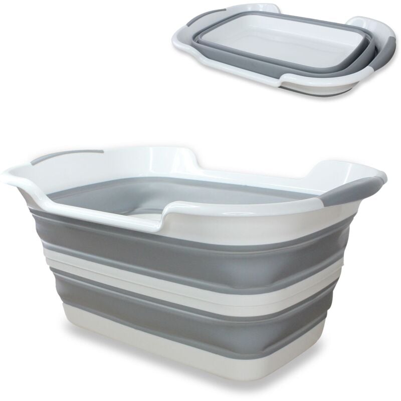 Panier à Linge fishtec rétractable - pliable de 27L