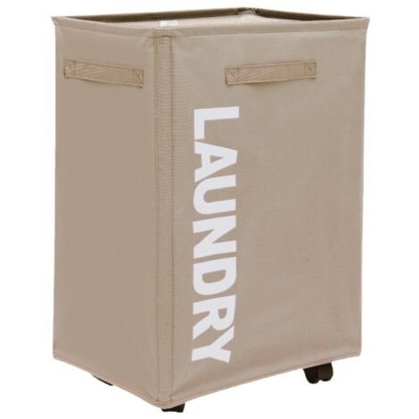 Panier à linge sale domestique pliable en tissu Oxford, bac de rangement pour vêtements et yoga