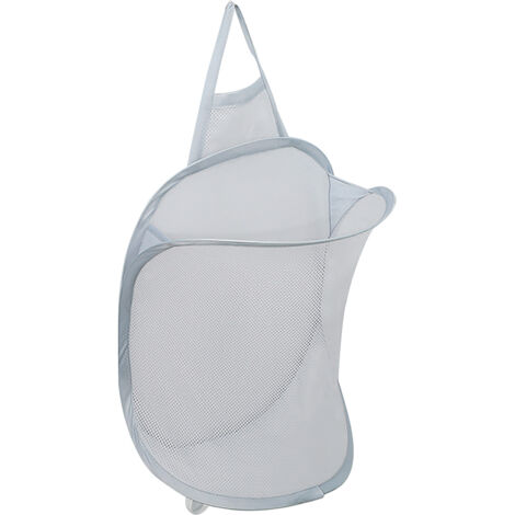 Panier à linge suspendu peu encombrant, en polyester, portable, pliable - Panier à linge suspendu peu encombrant, en polyester, portable, pliable