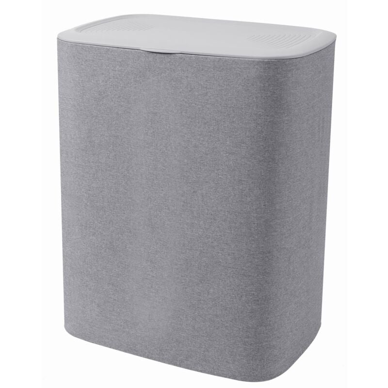 Panier à linge sven Gris Tissu 50L