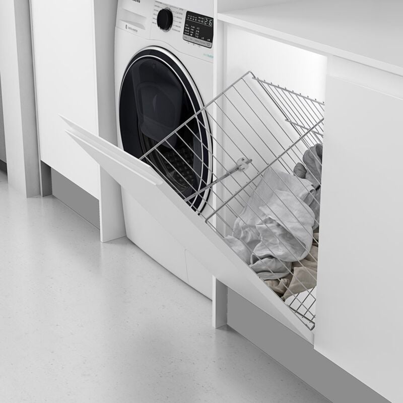 Trémie à vêtements ouverte Module 40 R.380840 - Ligne basic - Trémie pliante pour vêtements en fil métallique