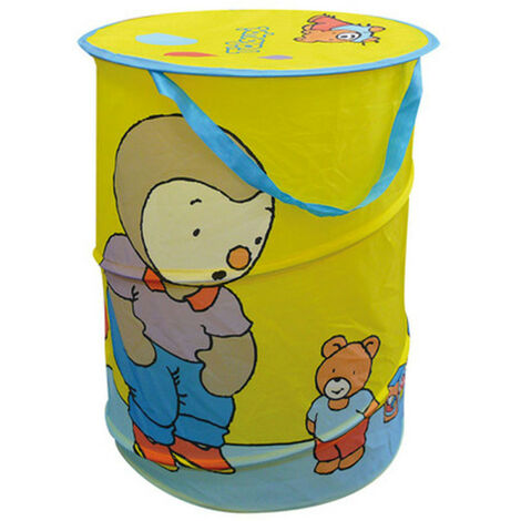 Panier à linge T'Choupi et Doudou Pop Up