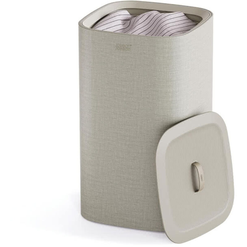 Panier à linge Tota One 60L Joseph, idéal pour les draps et les serviettes, sac amovible, poignées faciles à saisir, design élégant et fonctionnel