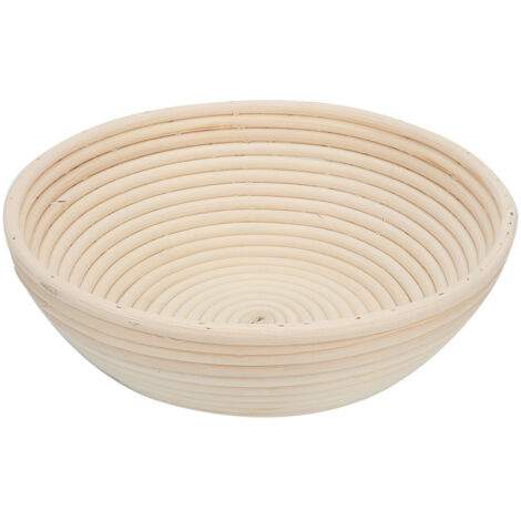 Panier à pain en osier naturel pour fermentation - Accessoire boulangerie artisanale