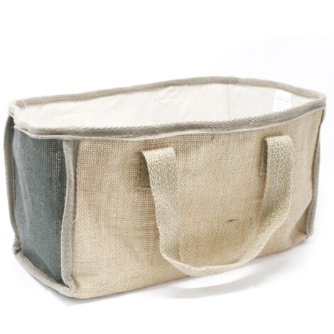 Panier à provisions Lrg - 33x18x20cm - Charbon- Vendu par 1