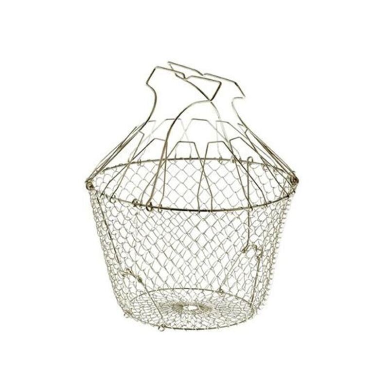 Tellier - Panier Salade 22.5cm Inox Pliant