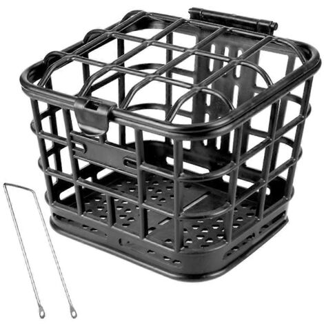Panier avant de vélo avec couvercle pour vélos électriques