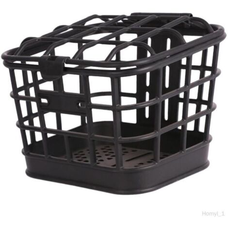 Panier avant électrique avec couvercle Paniers de vélo Support de guidon détachable Paniers de vélo Panier de vélo pour vélo